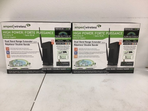 Lot of (2) Dual Band Range Extender, Appears New, Sold as is - Lot 171