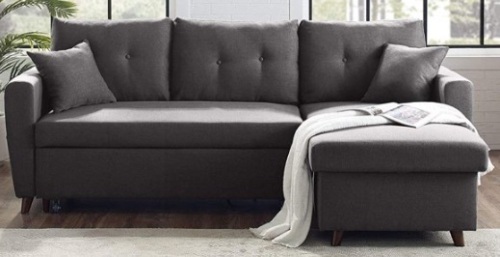 Sectional Sofa with Chaise, E-Comm Return - Lot 236
