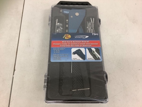 Rivet Gun and Aluminum Rivet Kit, E-Comm Return - Lot 186