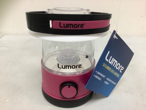 Lumore Lantern, New with Damage - Lot 435