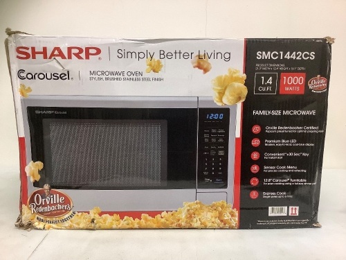 Sharp Microwave, E-Comm Return - Lot 455