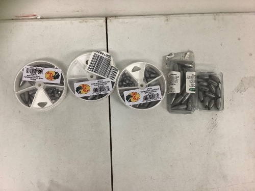 Lot of (5) Fishing Sinkers, E-Comm Return - Lot 499