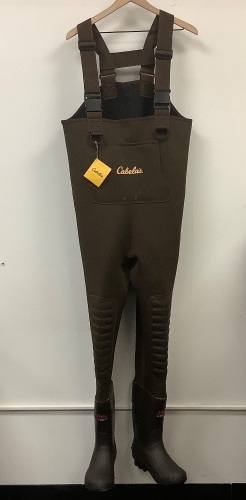 Waders, Size 8R, E-Comm Return - Lot 505