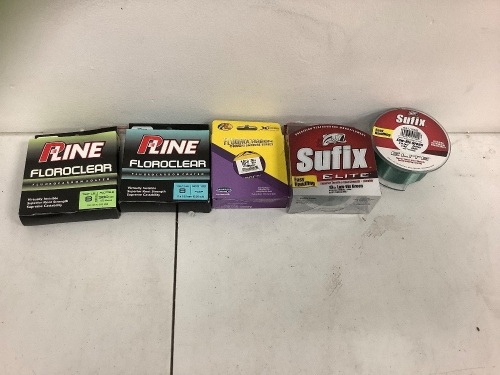 Lot of (5) Assorted Fishing Line, E-Comm Return - Lot 509