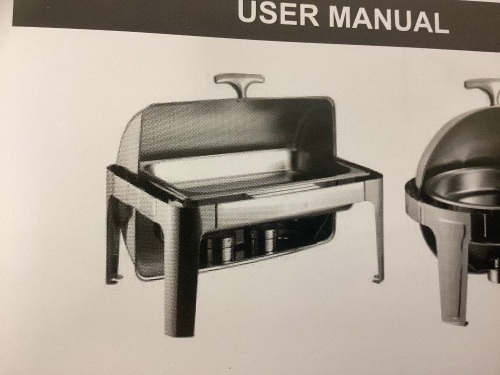 Chafing Dish, Appears New, Sold as is - Lot 172
