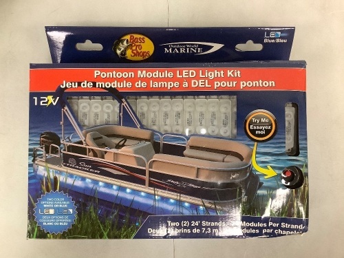 Pontoon Module LED Light Kit Blue, Appears New, Sold As-is - Lot 174