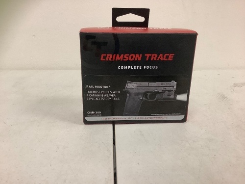Crimson Trace Rail Master, E-Comm Return - Lot 357