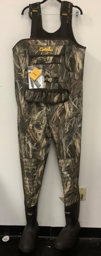 Camo Waders, Size 13R, E-Comm Return - Lot 416