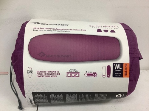 Sea to Summit Comfort Plus Self-Inflating Sleeping Mat, E-Comm Return, Sold As-is - Lot 361