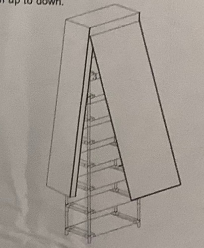 Shoe Rack, E-Comm Return, Sold As-is - Lot 403