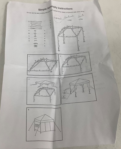 Canopy, E-Comm Return - Lot 542