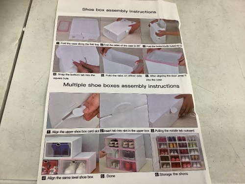 Shoe Cube Organizer, E-Comm Return - Lot 551
