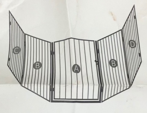 Fireplace Safety Guard, E-Comm Return, Sold As-is - Lot 384