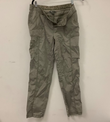 Natural Reflections Cargo Stretch Twill Pants Women's 6, E-Comm Return, Sold As-is - Lot 494