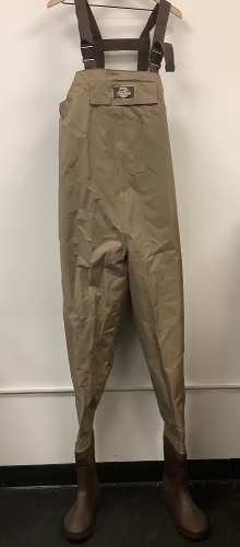 White River Fly Shop Lug Sole Chest Waders Men's 11, E-Comm Return, Sold As-is - Lot 486