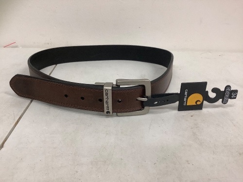 Carhartt Reversible Belt Men's 34, E-Comm Return, Sold As-is - Lot 489