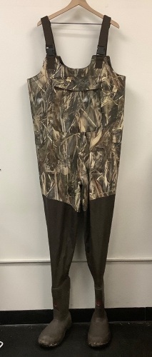 LaCrosse Wetlands Boot-Foot Chest Waders Men's 9, E-Comm Return, Sold As-is - Lot 535