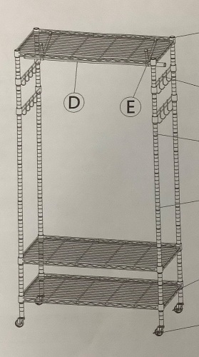 Metal Wardrobe, E-Comm Return, Sold As-is - Lot 539