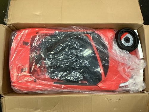 Electric Powered Ride-On Sports Car Toy, E-Comm Return - Lot 586