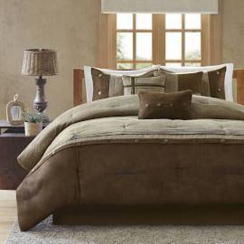 Madison Park Boone Cal King 7 Piece Comforter Set - Lot 2404