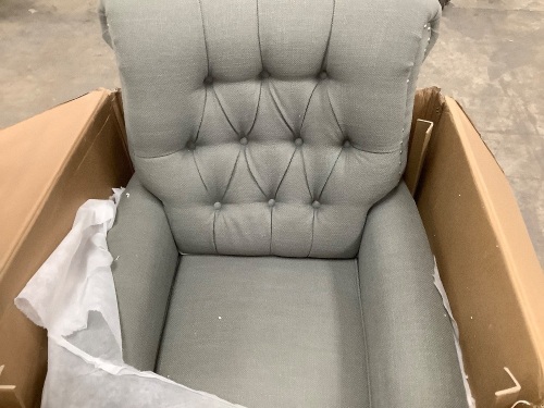 Gray Recliner - Lot 2479