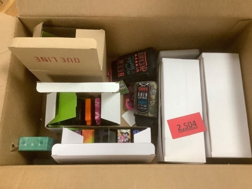 Box of Miscellaneous Lighters and Accessories - Lot 2504