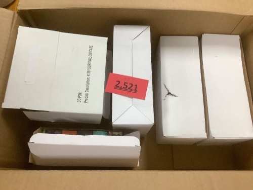 box of miscellanous lighters and accessories - Lot 2521