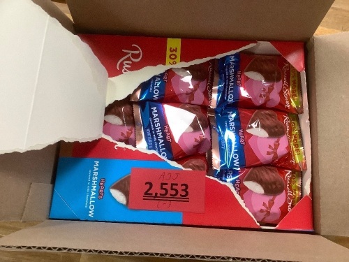 russell stover chocolate cfovered marshmallow - Lot 2553