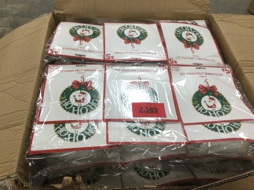 Box of Misc. Christmas Items - Lot 2589