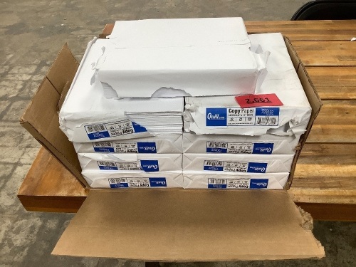 Box of 4500 Sheets of Quill Copy Paper - Lot 2661