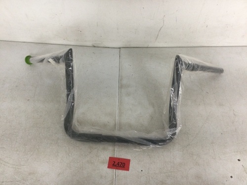 Black Motorcycle Handle Bars (Unknown Vehicle) - Lot 2470
