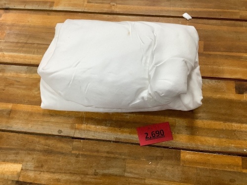 California Design Den 400 Thread Count Fitted Sheet (King) - Lot 2690