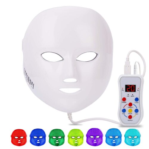 NEWKEY Led Face Mask Light Therapy - Lot 2721