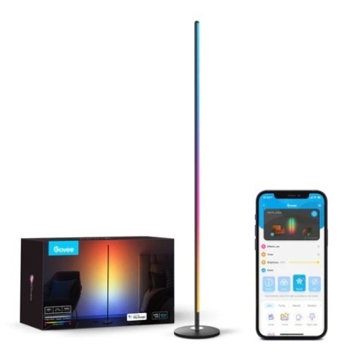Govee RGBICW Smart Corner Floor Lamp - Lot 13