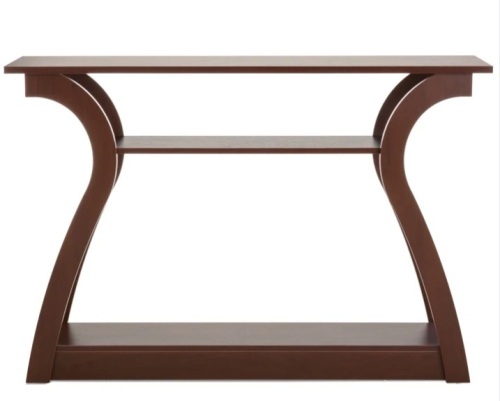 47in 3-Shelf Entryway Display Console Accent Table - Lot 29