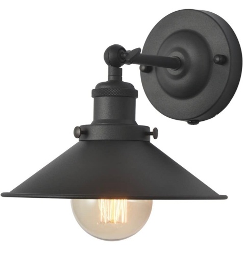 Retro Industrial Edison Metal Wall Sconce Light Fixture - Lot 31