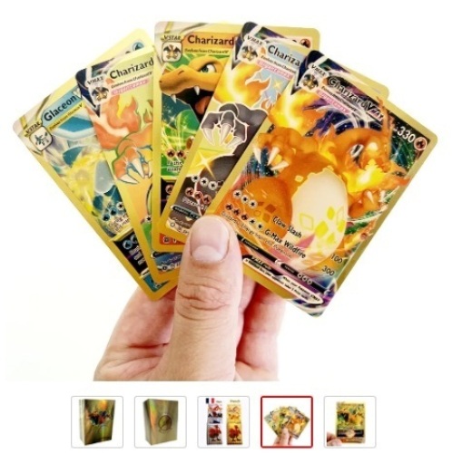 Pokemon Gold Foil Cards, 100pk - Lot 101