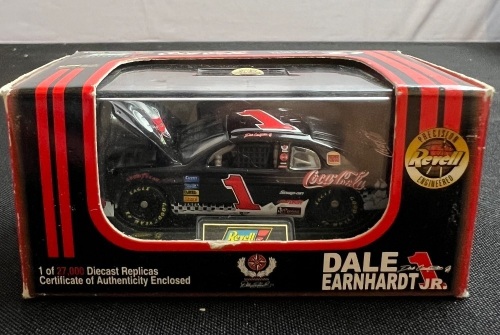 1998 NASCAR Revell Collectible 1:64 Scale Dale Earnhardt Jr. #1 Coca-Cola Die Cast Car - Lot 124