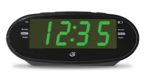 GPX Dual Alarm Clock AM/FM Radio - Lot 213