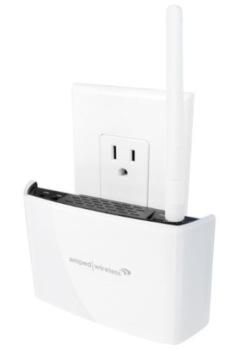 Lot of (2) Amped Wireless High Power Compact 802.11AC Wi-Fi Range Extender - Lot 396