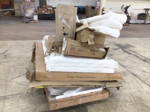 Pallet of Mixed Furniture, Condition Unknown, Unsure if Complete - Lot 372