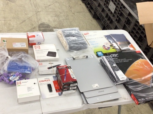 Box of Assorted Office Supplies - Lot 328