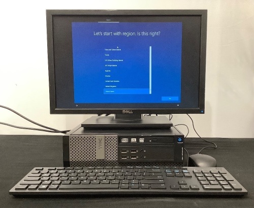Dell OptiPlex 790 Core i3 Windows 7 Computer w/ 19" Monitor, Keyboard & Mouse - Lot 140