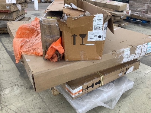Presorted Pallet of Mixed Furniture, Unknown if Complete, Mostly Bed Parts - Lot 459