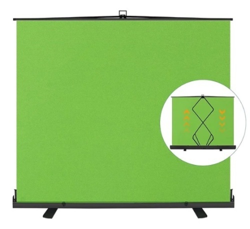 EMART 77 x 92 inch Collapsible Chromakey Panel Green Screen - Lot 43