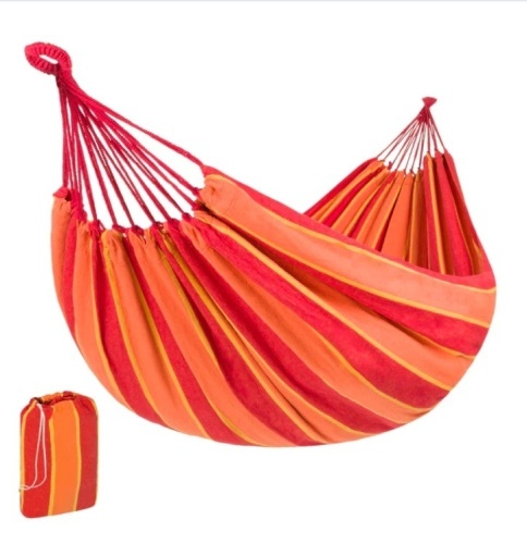 2-Person Brazilian-Style Double Hammock w/ Portable Carrying Bag - Lot 470