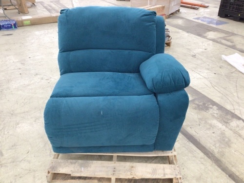 Right Arm Recliner Sectional Piece - Lot 446