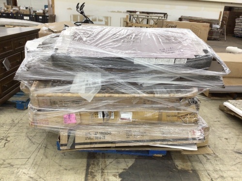 Pallet of Mixed Condition Items, Table, Bed Pieces, Incomplete Large Items - Lot 323