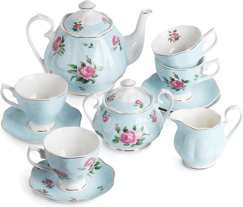 BTaT- Floral Tea Set - Lot 228
