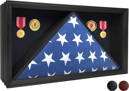 ILOT Flag & Memorabilia Case - Lot 535